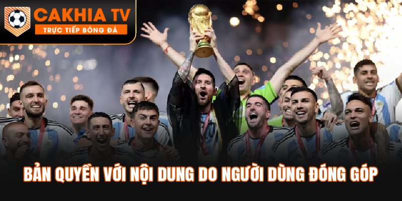 Bản quyền với nội dung do người dùng đóng góp